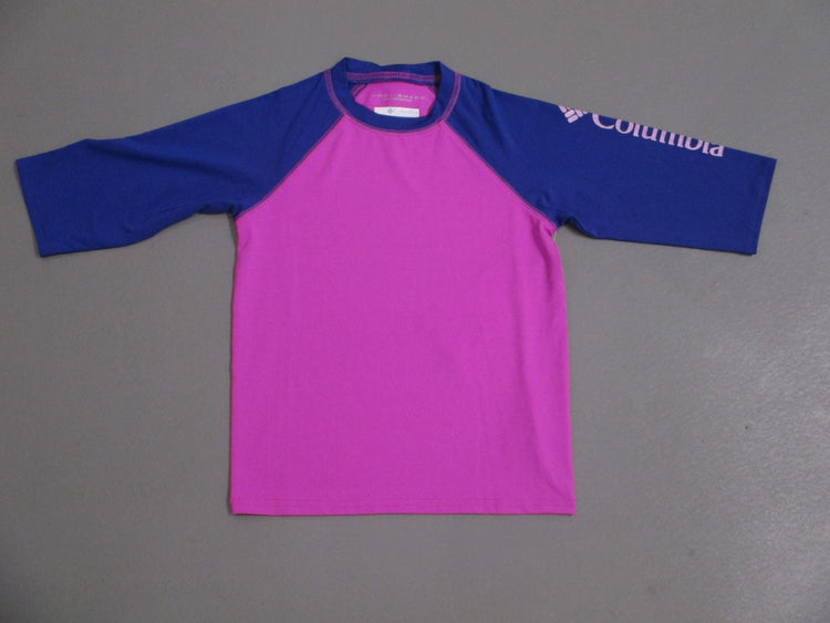 columbia MINI BREAKER II SUNGARD TOP - Sonnenfunktionsshirt Kinder lila - pink - sportiger.de