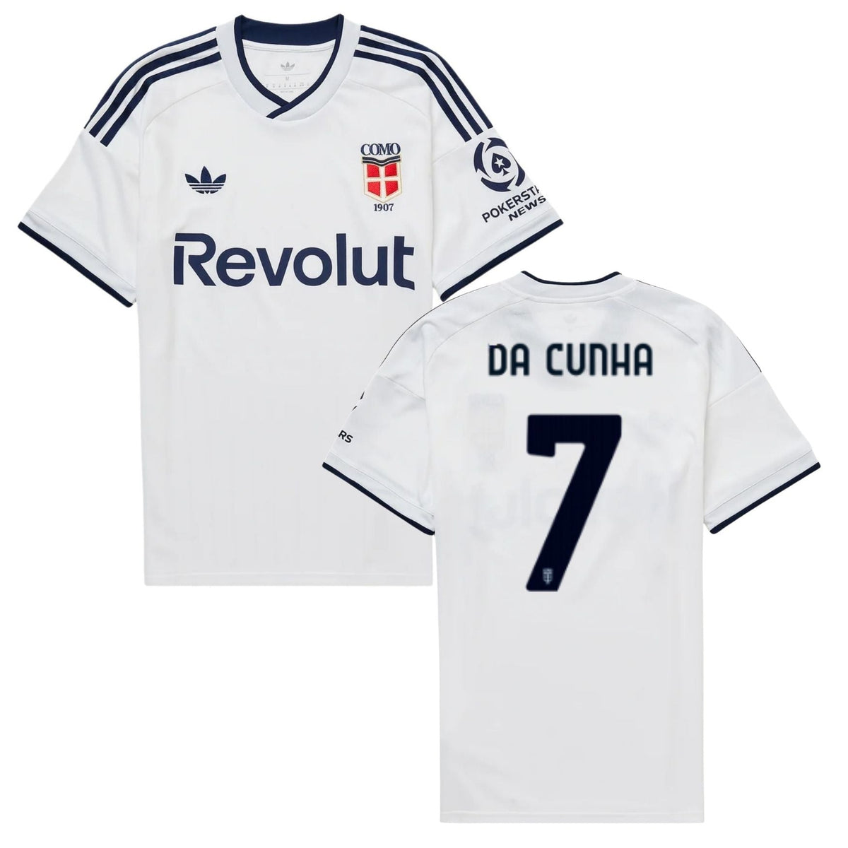 COMO 1907 Trikot Away Herren 26 / 27 - DA CUNHA 7 - sportiger.de