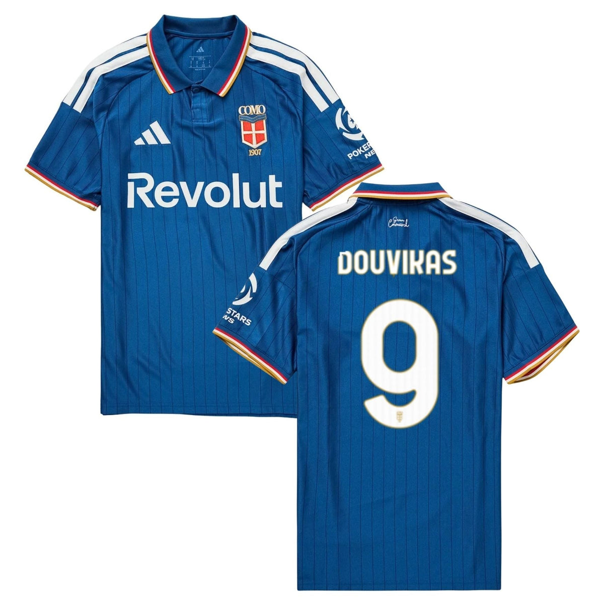 COMO 1907 Trikot Home Herren 26 / 27 - DOUVIKAS 9 - sportiger.de
