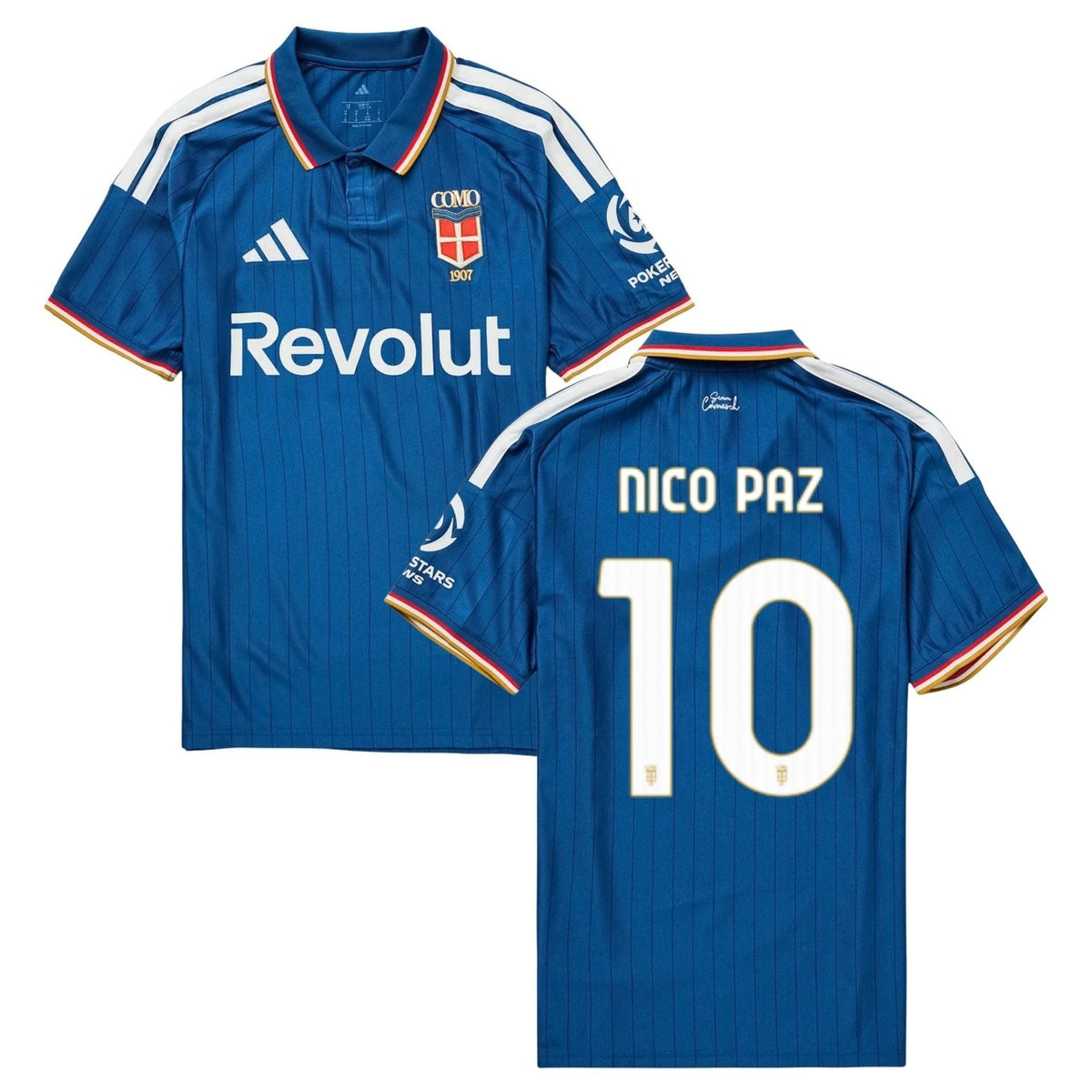 COMO 1907 Trikot Home Herren 26 / 27 - NICO PAZ 10 - sportiger.de