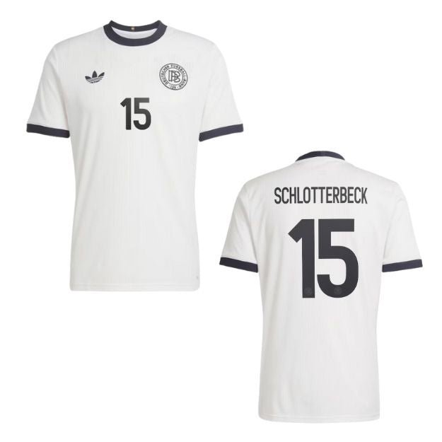 DFB DEUTSCHLAND 125 JAHRE Trikot Home Frauen 2025 - SCHLOTTERBECK 15 - sportiger.de