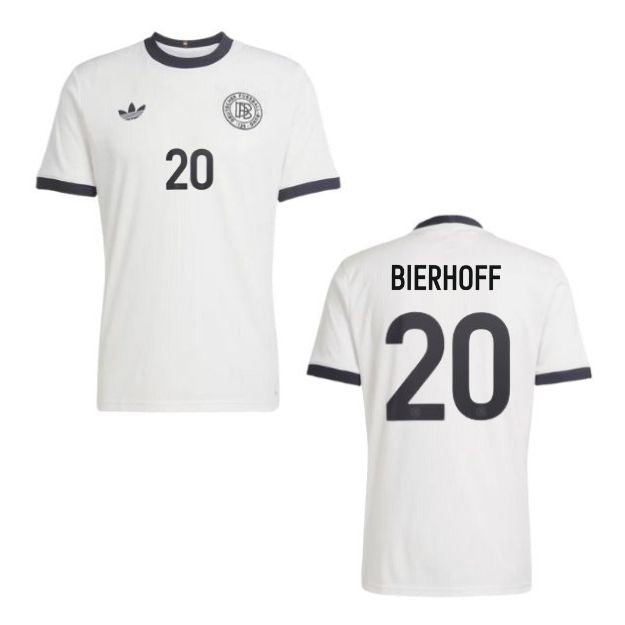 DFB DEUTSCHLAND 125 JAHRE Trikot Home Herren 2025 - BIERHOFF 20 (Legend) - sportiger.de