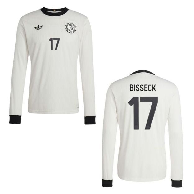 DFB DEUTSCHLAND 125 JAHRE Trikot Home Herren Langarm 2025 - BISSECK 17 - sportiger.de