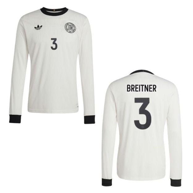 DFB DEUTSCHLAND 125 JAHRE Trikot Home Herren Langarm 2025 - BREITNER 3 (Legend) - sportiger.de