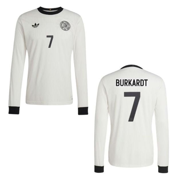 DFB DEUTSCHLAND 125 JAHRE Trikot Home Herren Langarm 2025 - BURKARDT 7 - sportiger.de