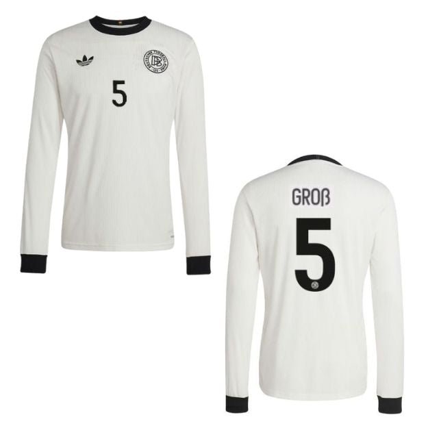 DFB DEUTSCHLAND 125 JAHRE Trikot Home Herren Langarm 2025 - GROß 5 - sportiger.de