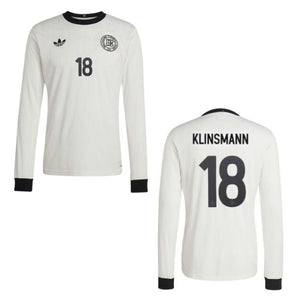 DFB DEUTSCHLAND 125 JAHRE Trikot Home Herren Langarm 2025 - KLINSMANN 18 (Legend) - sportiger.de