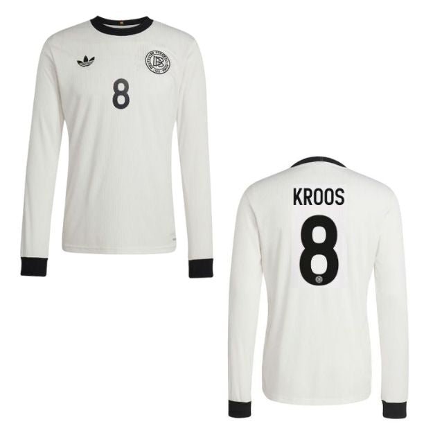 DFB DEUTSCHLAND 125 JAHRE Trikot Home Herren Langarm 2025 - KROOS 8 (Legend) - sportiger.de