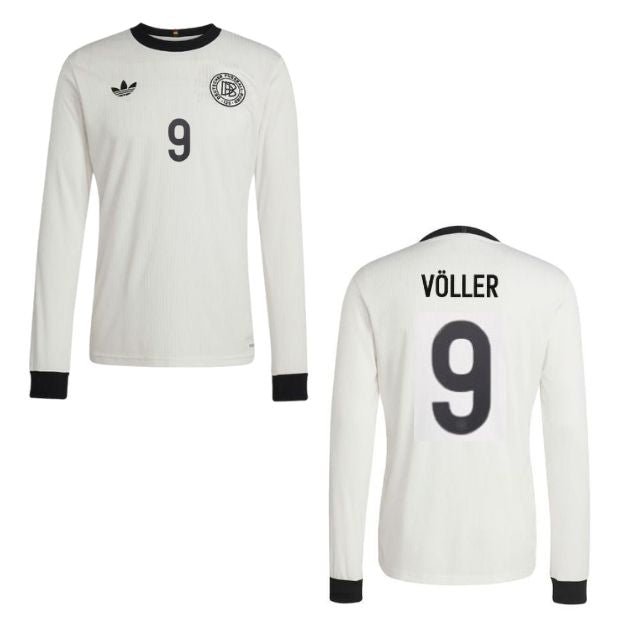 DFB DEUTSCHLAND 125 JAHRE Trikot Home Herren Langarm 2025 - VÖLLER 9 (Legend) - sportiger.de