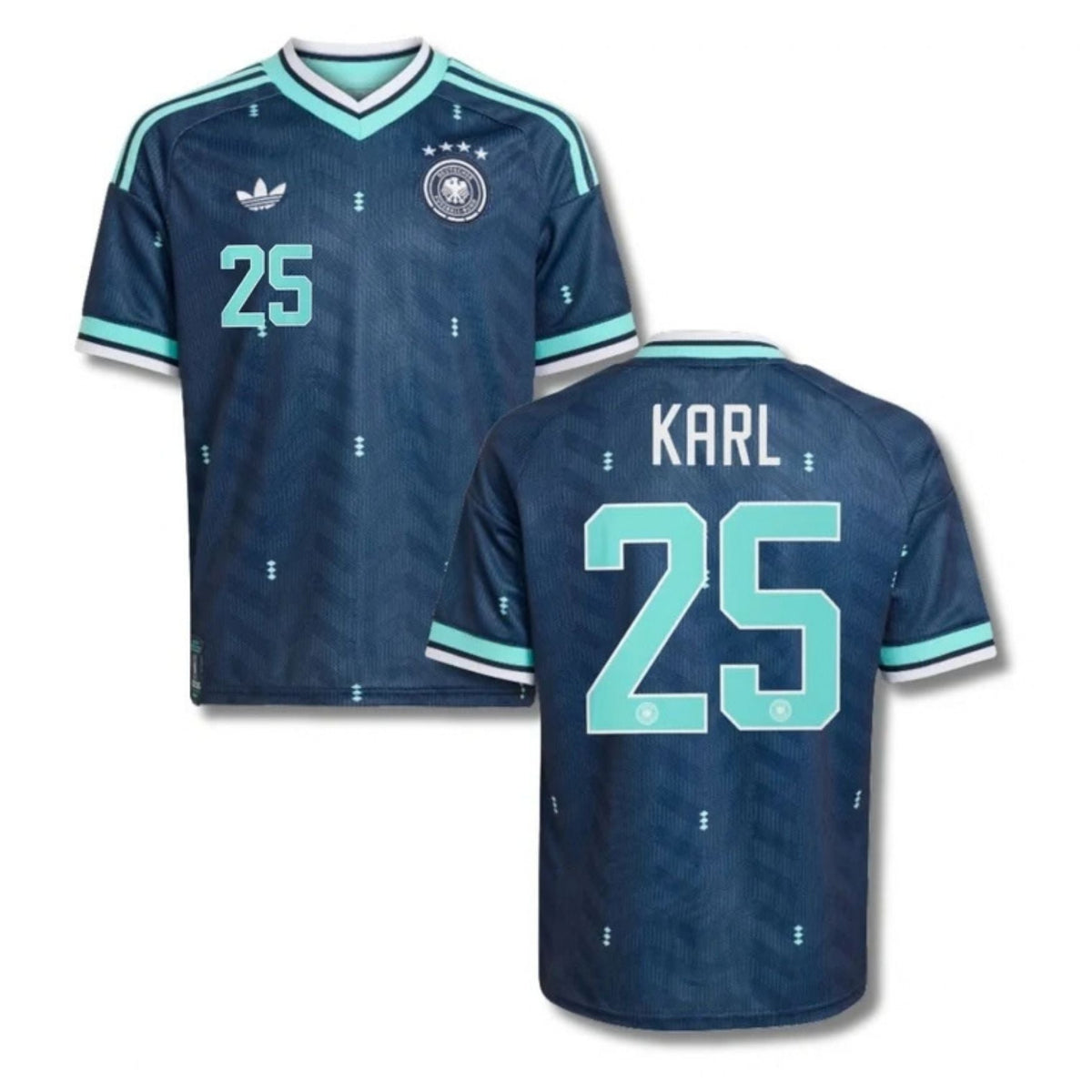 DFB DEUTSCHLAND AUTHENTIC Maillot extérieur Hommes Coupe du Monde 2026 - KARL 25 - sportiger.de