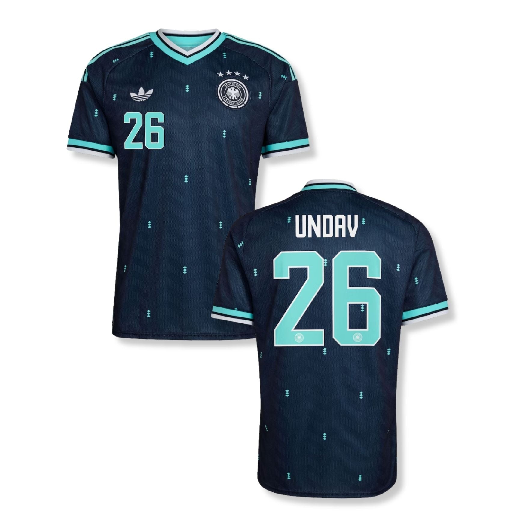 DFB DEUTSCHLAND AUTHENTIC Trikot Away Herren WM 2026 - UNDAV 26 - sportiger.de