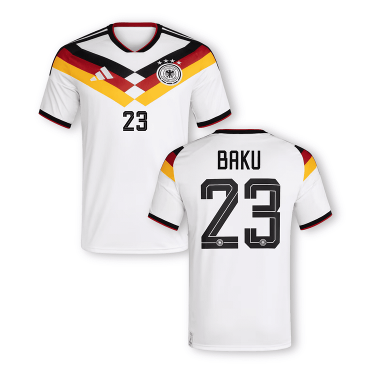 DFB DEUTSCHLAND AUTHENTIC Trikot Home Herren WM 2026 - BAKU 23 - sportiger.de