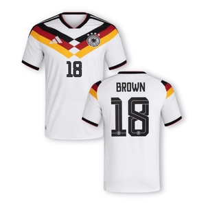 DFB DEUTSCHLAND AUTHENTIC Trikot Home Herren WM 2026 - BROWN 18 - sportiger.de
