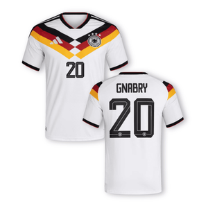 DFB DEUTSCHLAND AUTHENTIC Trikot Home Herren WM 2026 - GNABRY 20 - sportiger.de