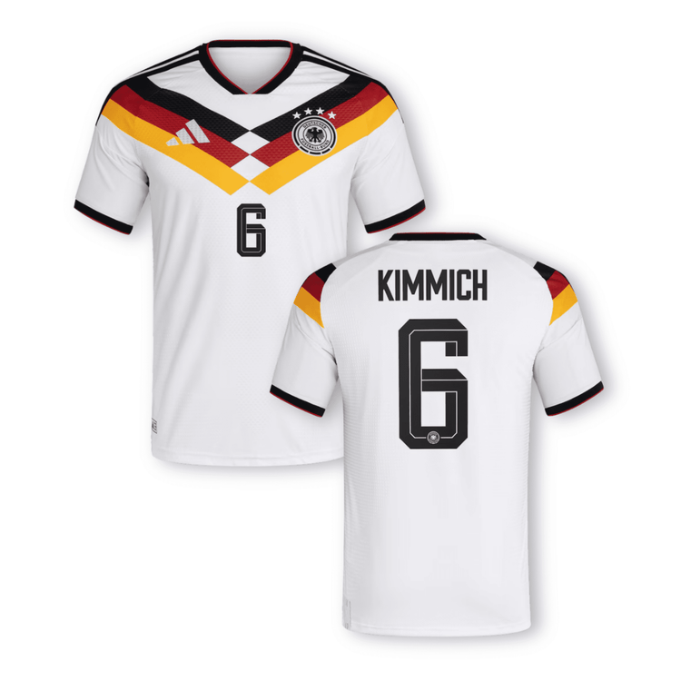DFB DEUTSCHLAND AUTHENTIC Trikot Home Herren WM 2026 - KIMMICH 6 - sportiger.de