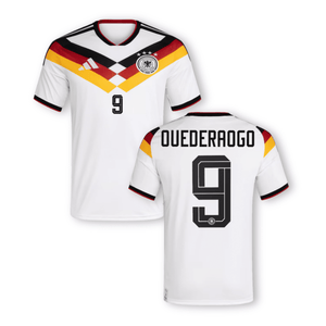 DFB DEUTSCHLAND AUTHENTIC Trikot Home Herren WM 2026 - OUEDRAOGO 9 - sportiger.de