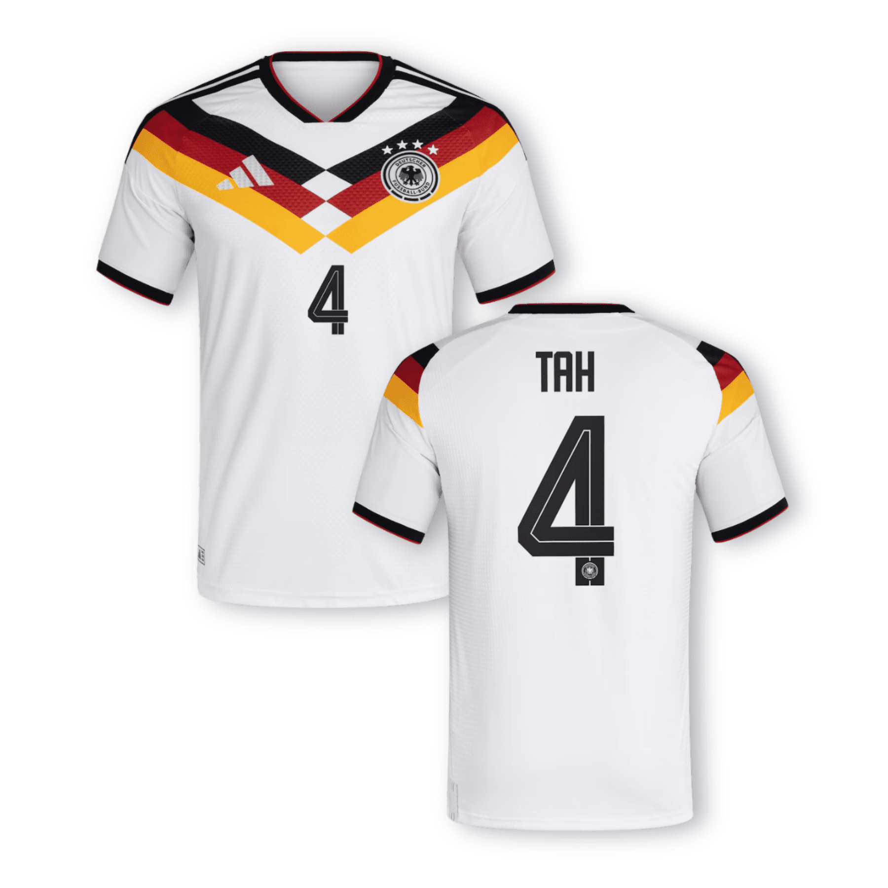 DFB DEUTSCHLAND AUTHENTIC Trikot Home Herren WM 2026 - TAH 4 - sportiger.de