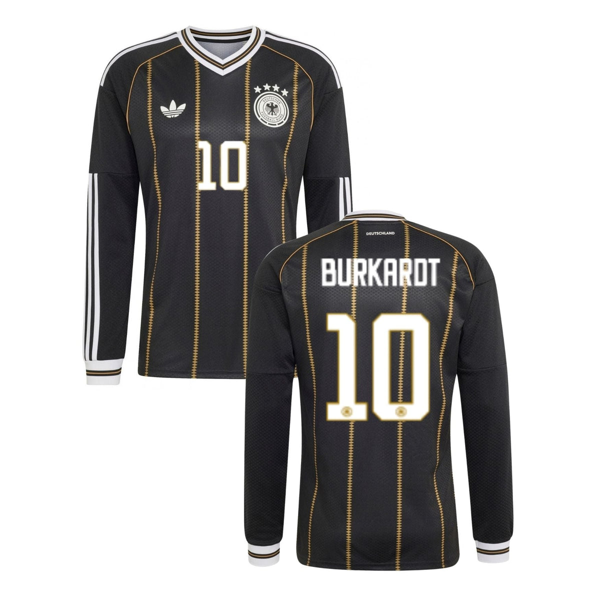 Maillot DFB ALLEMAGNE 3e homme manches longues 2026 - BURKARDT 10 - sportiger.de