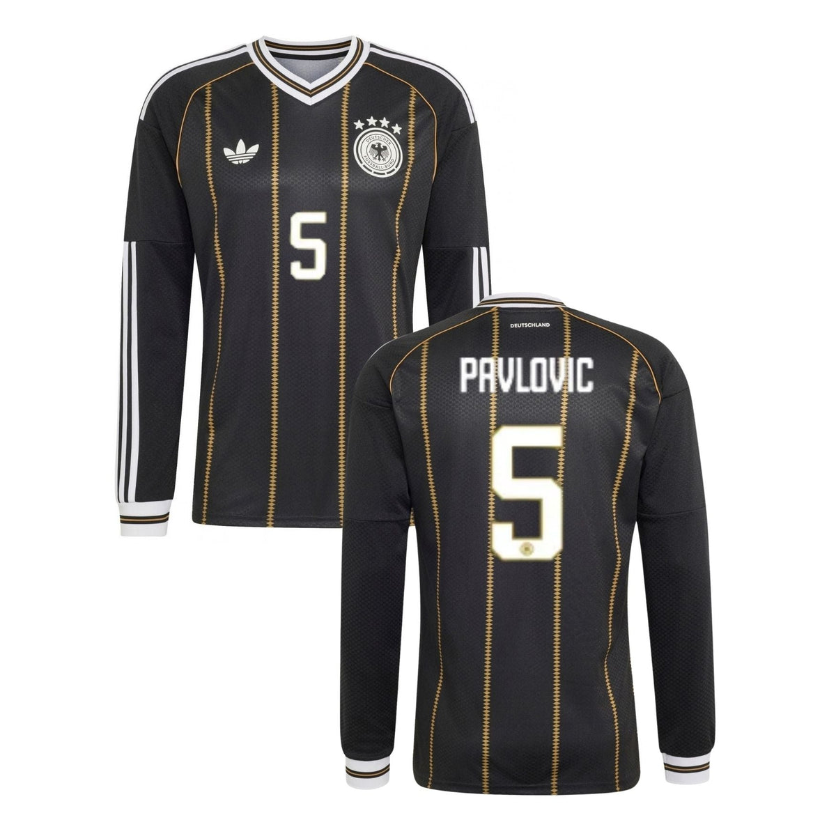 Maillot DFB ALLEMAGNE 3e homme manches longues 2026 - PAVLOVIĆ 5 - sportiger.de