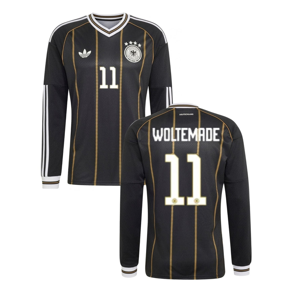 Maillot DFB ALLEMAGNE 3e homme manches longues 2026 - WOLTEMADE 11 - sportiger.de