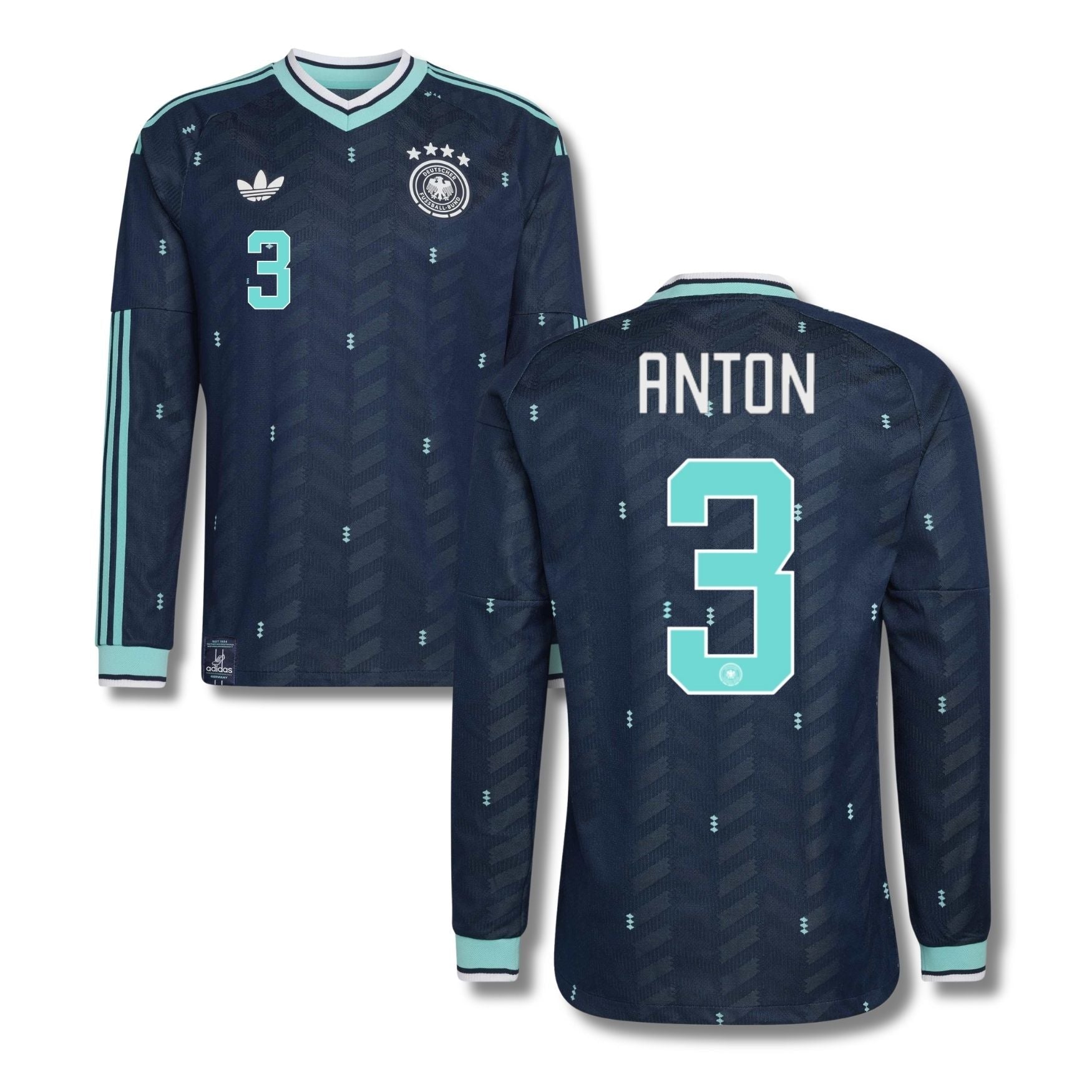 DFB DEUTSCHLAND Trikot Away Herren langarm WM 2026 - ANTON 3 - sportiger.de