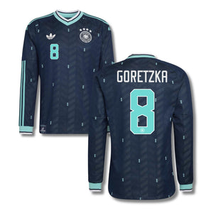 DFB DEUTSCHLAND Trikot Away Herren langarm WM 2026 - GORETZKA 8 - sportiger.de