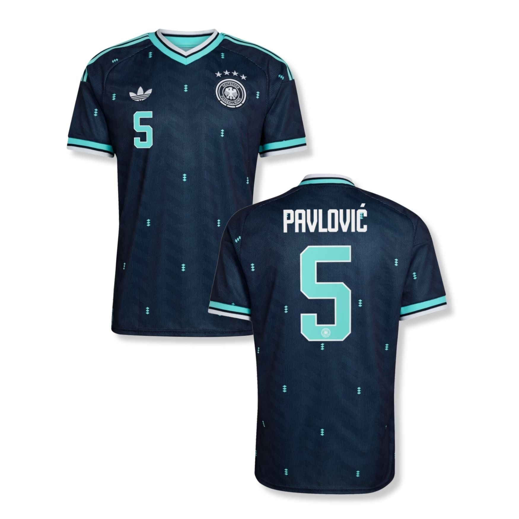 DFB DEUTSCHLAND Trikot Away Herren WM 2026 - PAVLOVIĆ 5 - sportiger.de