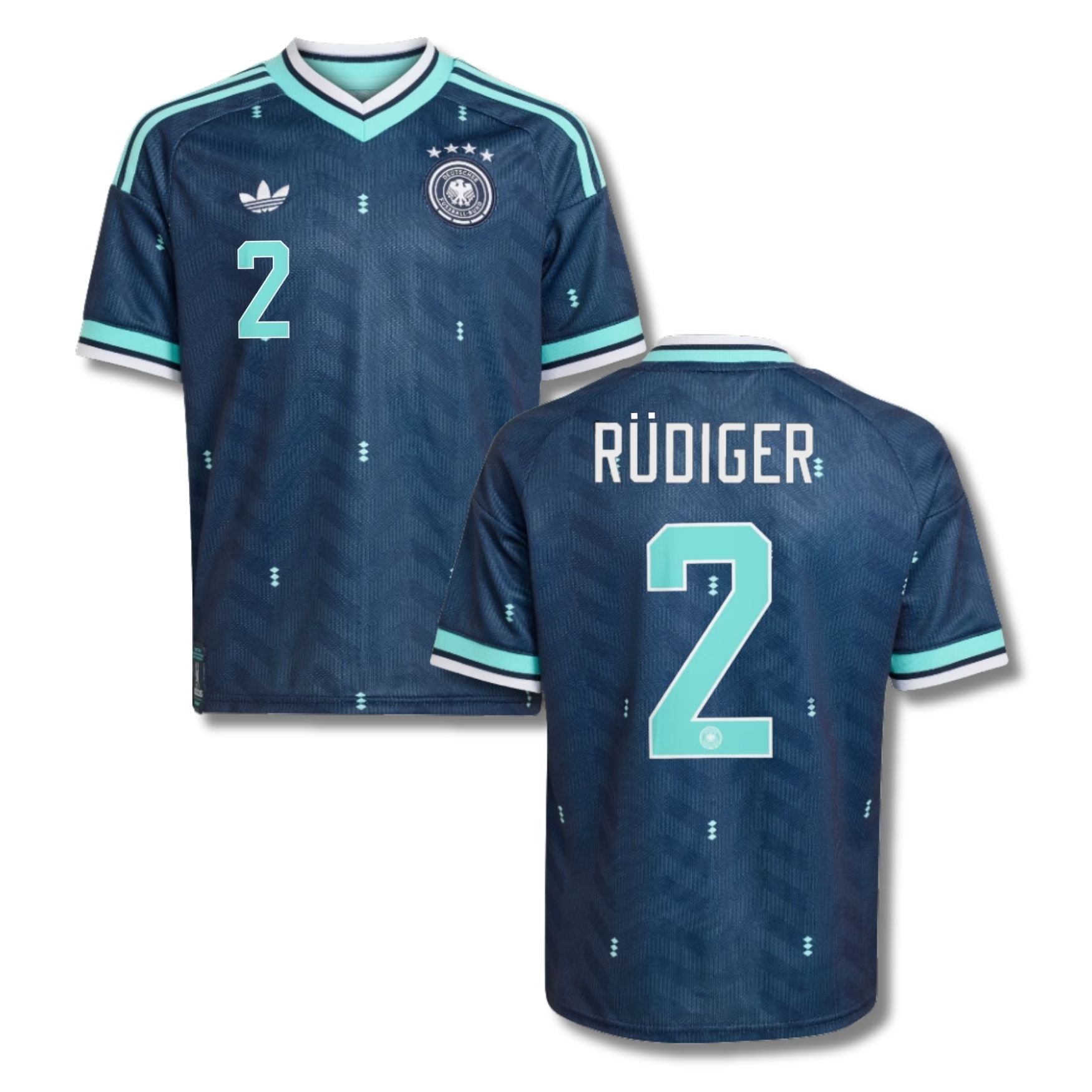 DFB DEUTSCHLAND Trikot Away Herren WM 2026 - RÜDIGER 2 - sportiger.de