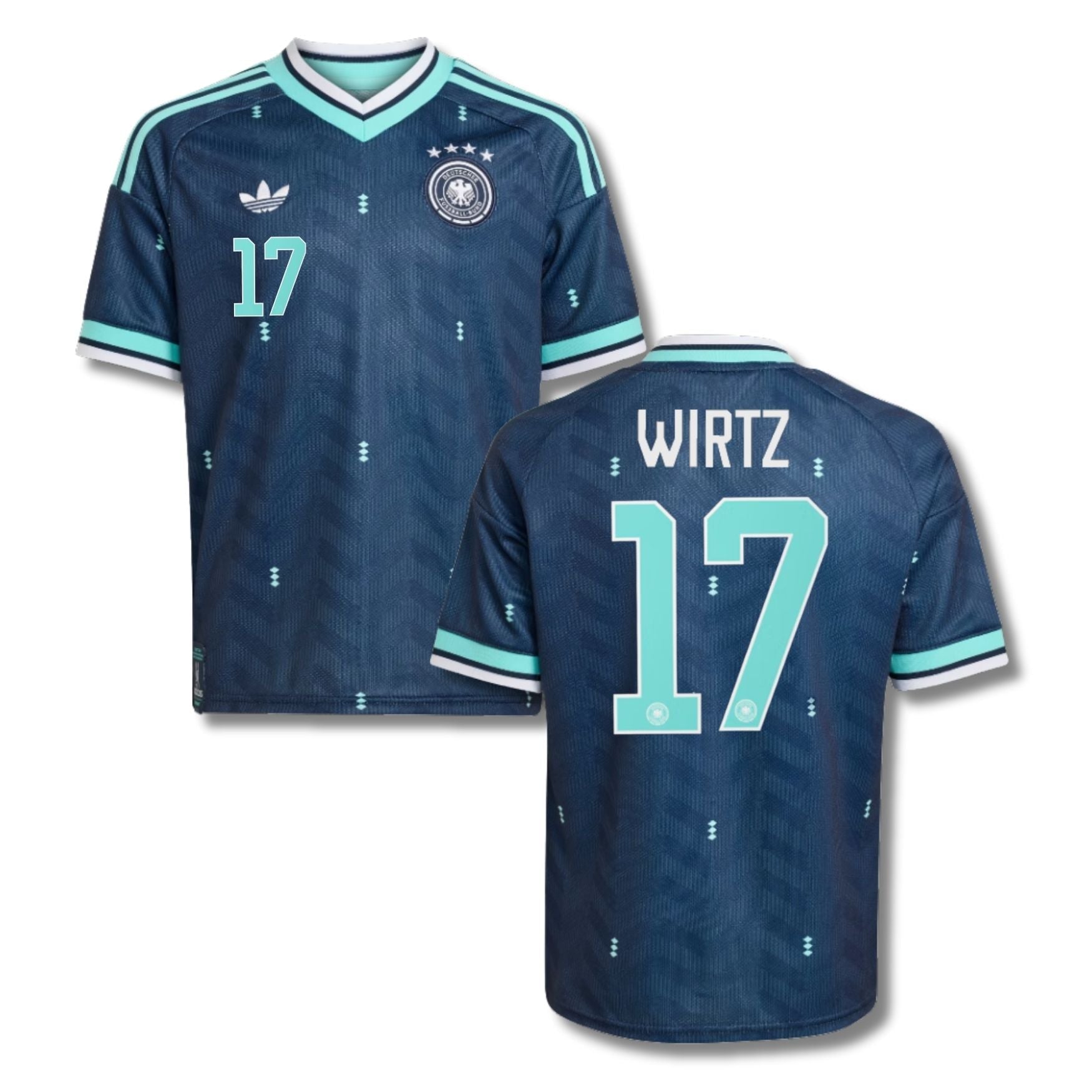 DFB DEUTSCHLAND Trikot Away Herren WM 2026 - WIRTZ 17 - sportiger.de