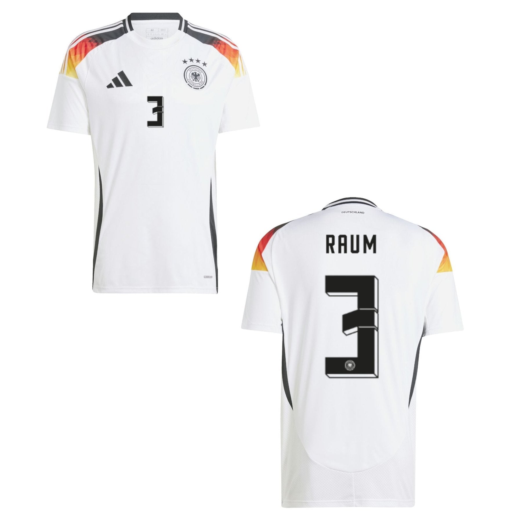 DFB DEUTSCHLAND Trikot Home Authentic Herren EURO 2024 - RAUM 3 - sportiger.de