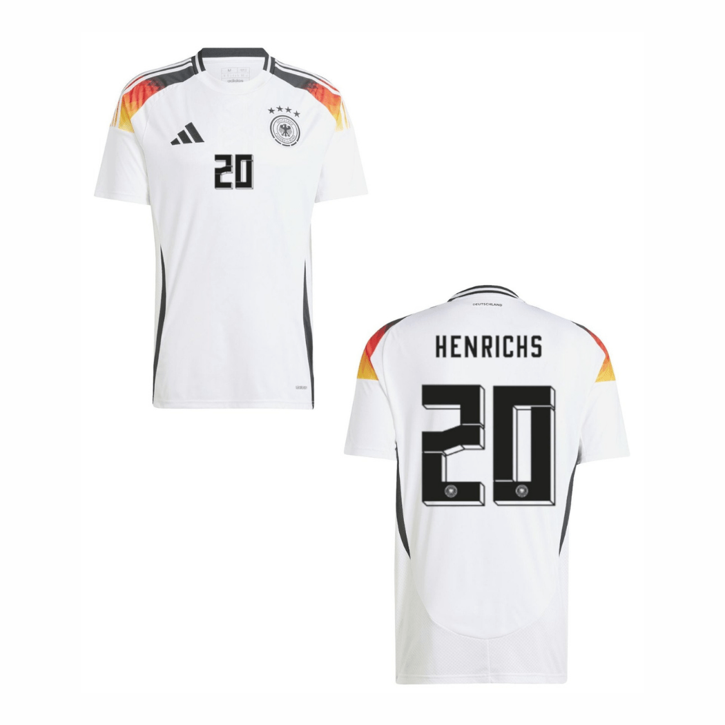 DFB DEUTSCHLAND Trikot Home Frauen EURO 2024 - HENRICHS 20 - sportiger.de