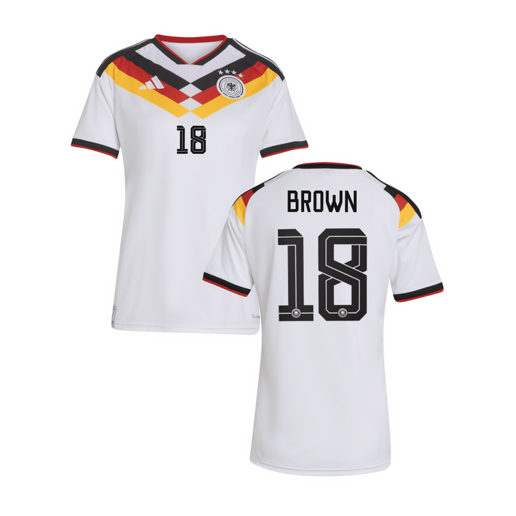 DFB DEUTSCHLAND Trikot Home Frauen WM 2026 - BROWN 18 - sportiger.de