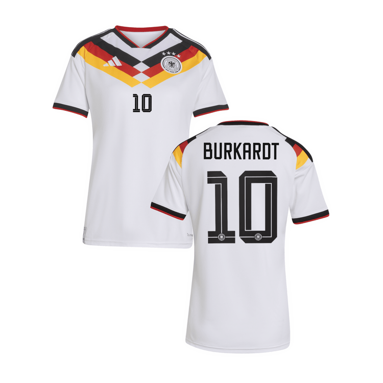 DFB DEUTSCHLAND Trikot Home Frauen WM 2026 - BURKARDT 10 - sportiger.de