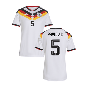 DFB DEUTSCHLAND Trikot Home Frauen WM 2026 - PAVLOVIĆ 5 - sportiger.de