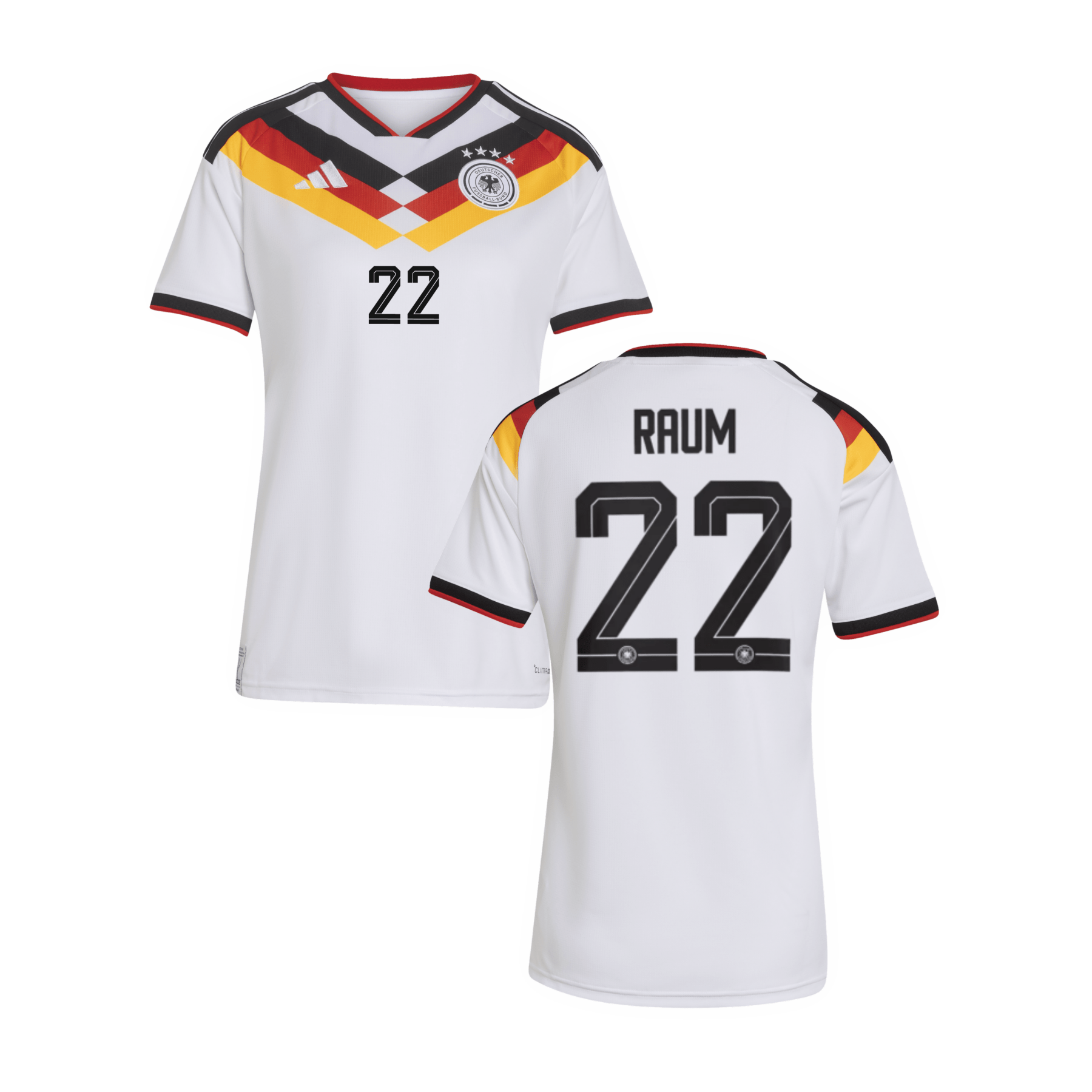 DFB DEUTSCHLAND Trikot Home Frauen WM 2026 - RAUM 22 - sportiger.de