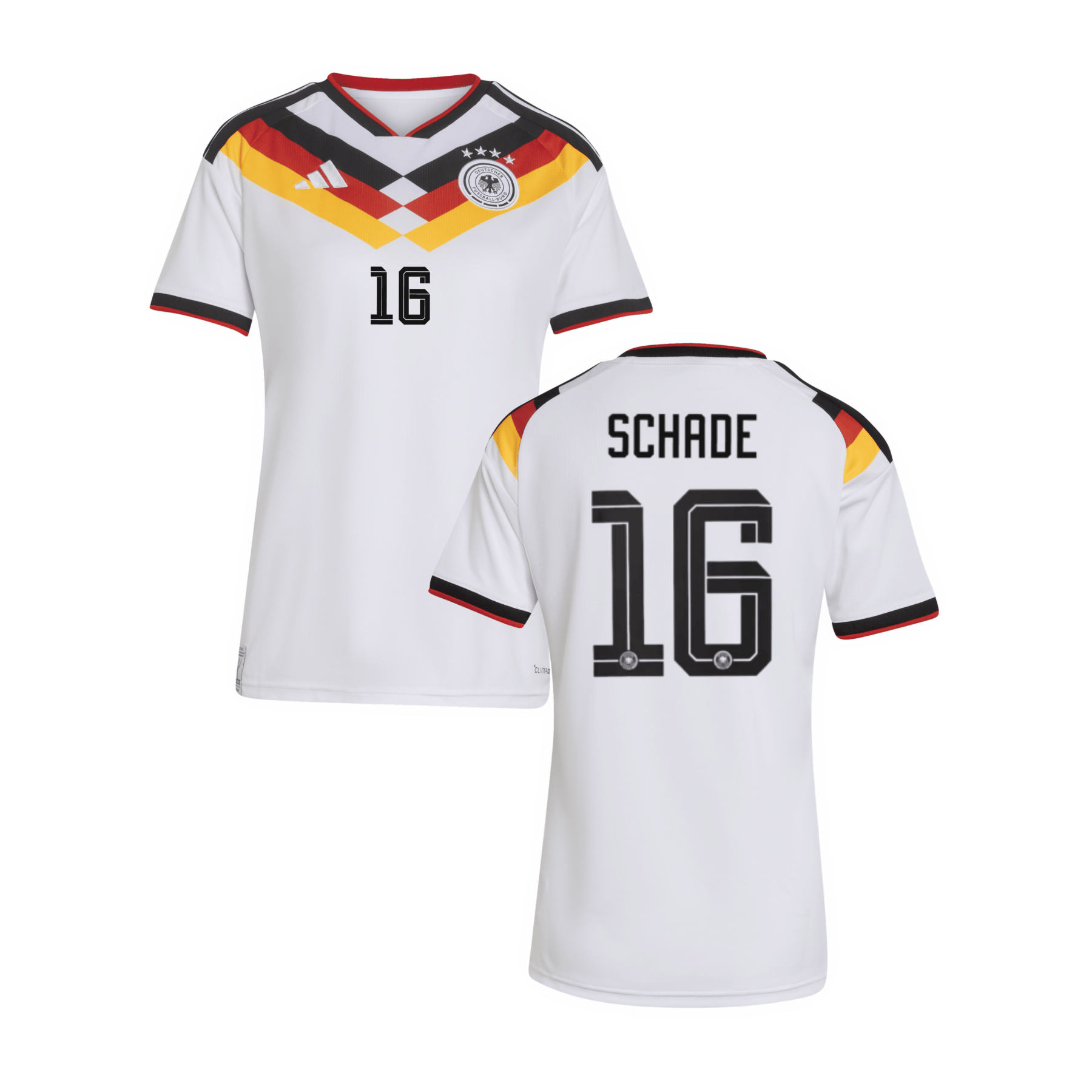 DFB DEUTSCHLAND Trikot Home Frauen WM 2026 - SCHADE 16 - sportiger.de