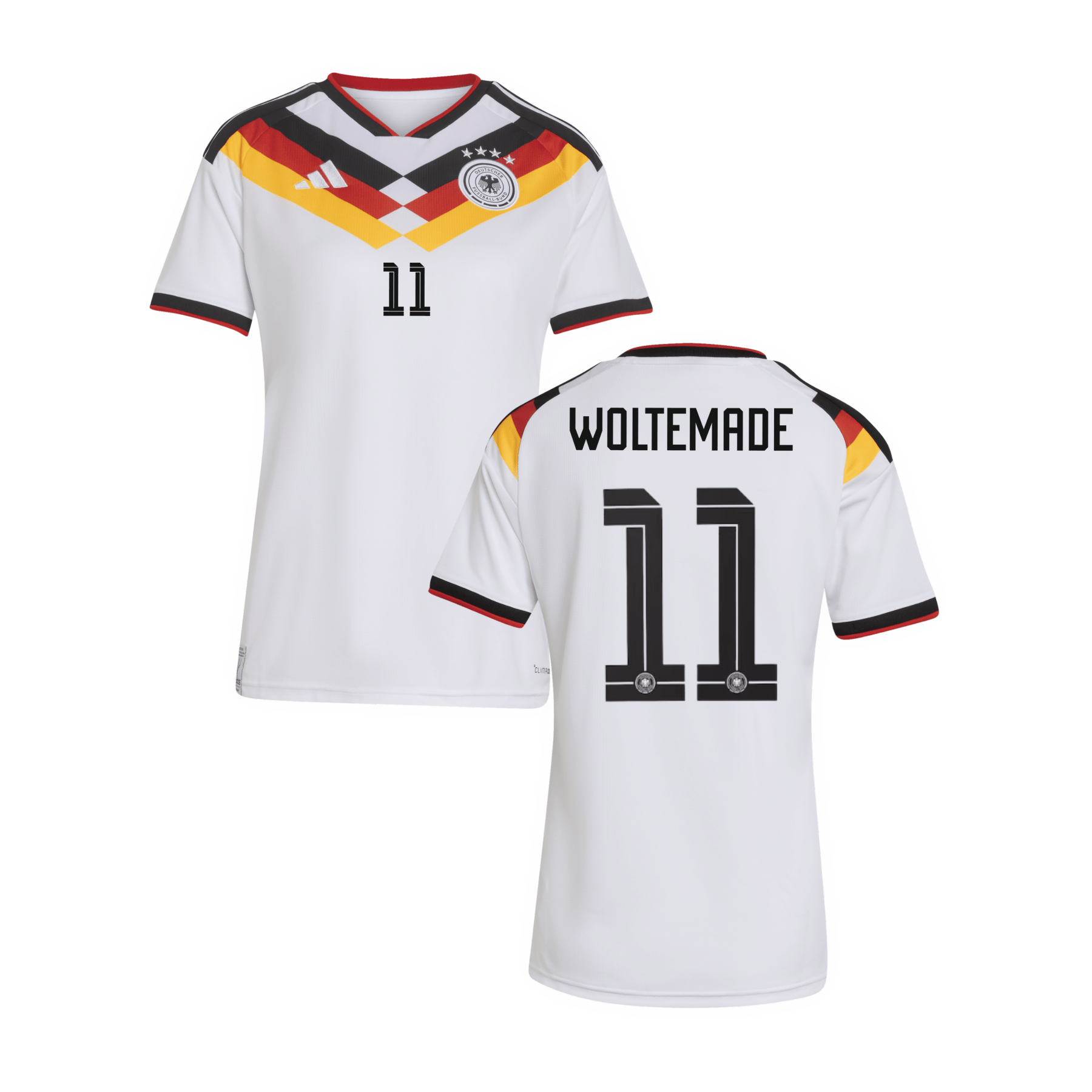 DFB DEUTSCHLAND Trikot Home Frauen WM 2026 - WOLTEMADE 11 - sportiger.de