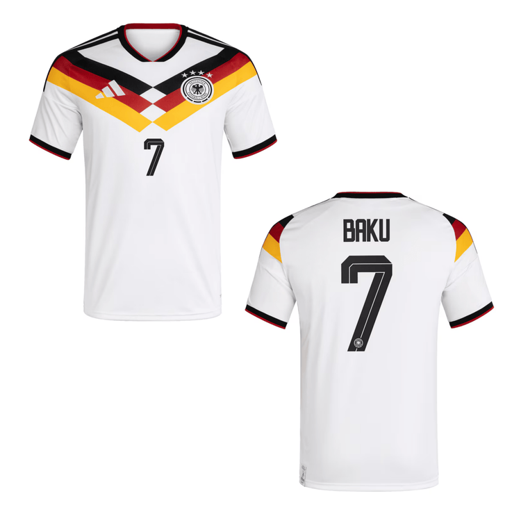 DFB DEUTSCHLAND Trikot Home Herren WM 2026 - BAKU 7 - sportiger.de