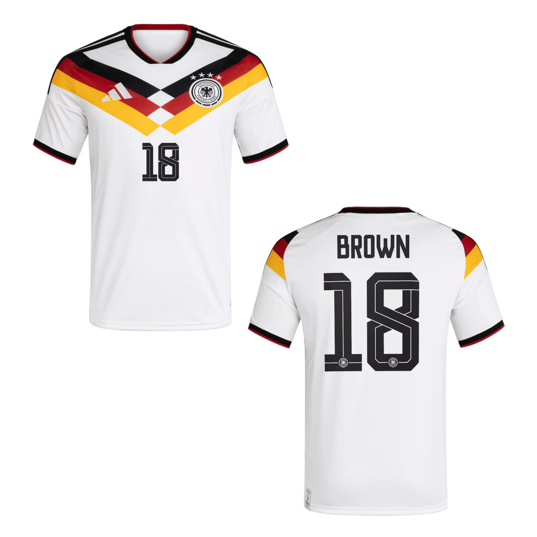 DFB DEUTSCHLAND Trikot Home Herren WM 2026 - BROWN 18 - sportiger.de