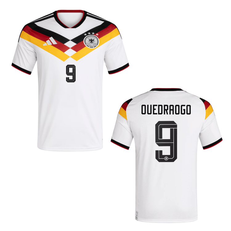 DFB DEUTSCHLAND Trikot Home Herren WM 2026 - OUEDRAOGO 9 - sportiger.de