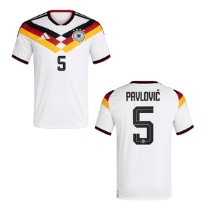 DFB DEUTSCHLAND Trikot Home Herren WM 2026 - PAVLOVIĆ 5 - sportiger.de