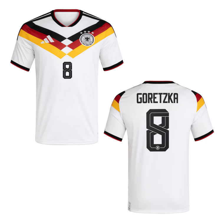 DFB DEUTSCHLAND Trikot Home Kinder WM 2026 - GORERTZKA 8 - sportiger.de
