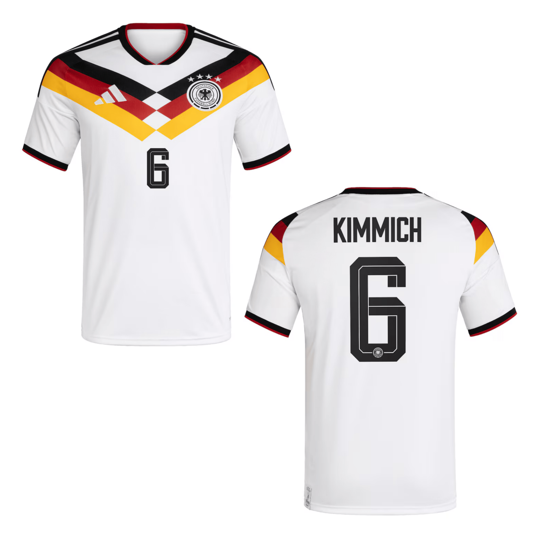 DFB DEUTSCHLAND Trikot Home Kinder WM 2026 - KIMMICH 6 - sportiger.de
