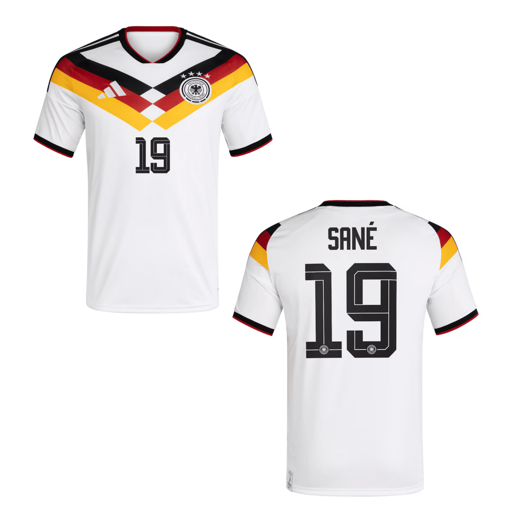 DFB DEUTSCHLAND Trikot Home Kinder WM 2026 - SANÉ 19 - sportiger.de