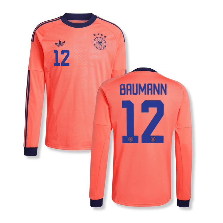 DFB DEUTSCHLAND Trikot Torwart Away Herren langarm WM 2026 - BAUMANN 12 - sportiger.de