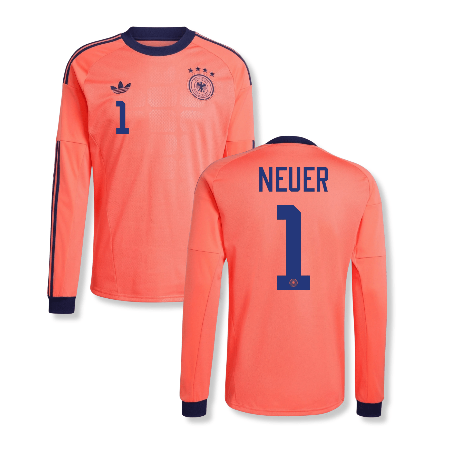 DFB DEUTSCHLAND Trikot Torwart Away Herren langarm WM 2026 - NEUER 1 - sportiger.de