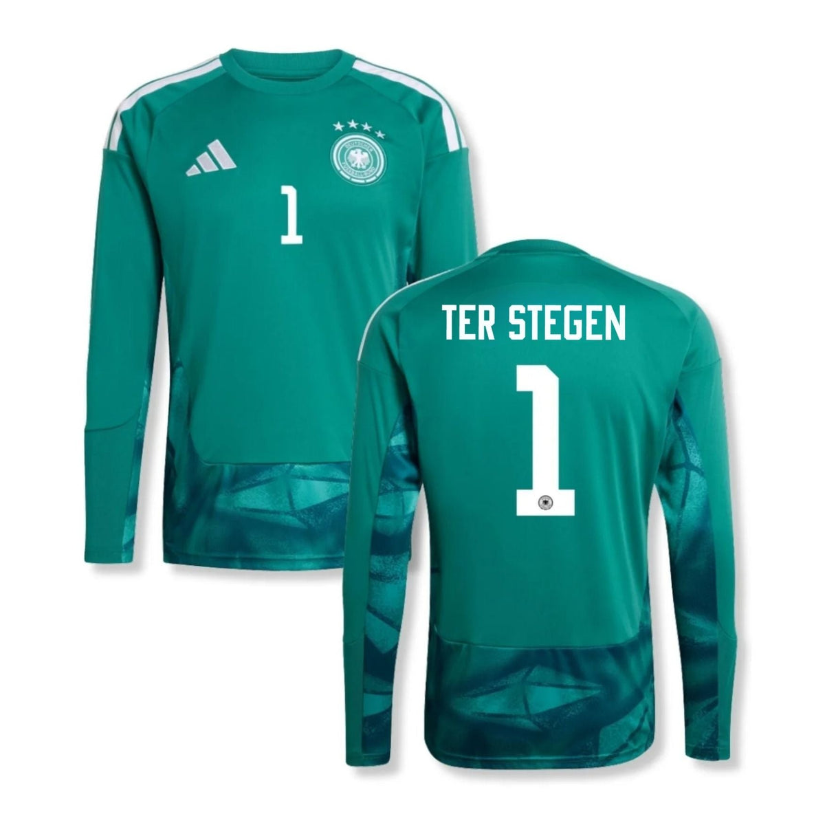 DFB ALEMANIA Camiseta Portero Infantil manga larga Mundial 2026 - TER STEGEN 1 - sportiger.de