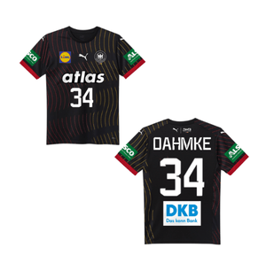 DHB DEUTSCHLAND Trikot Away Kinder WM 2025 - DAHMKE 34 (Fan - Style) - sportiger.de