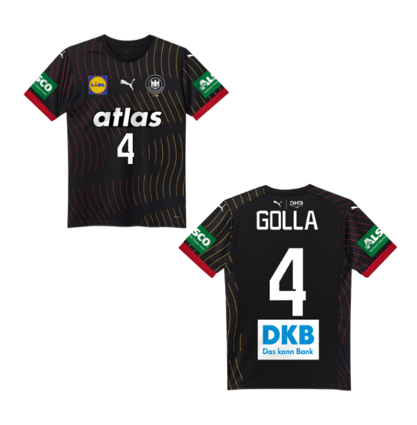 DHB DEUTSCHLAND Trikot Away Kinder WM 2025 - GOLLA 4 (Fan - Style) - sportiger.de