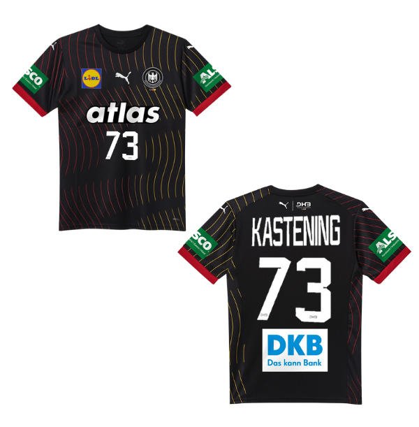 DHB DEUTSCHLAND Trikot Away Kinder WM 2025 - KASTENING 73 - sportiger.de